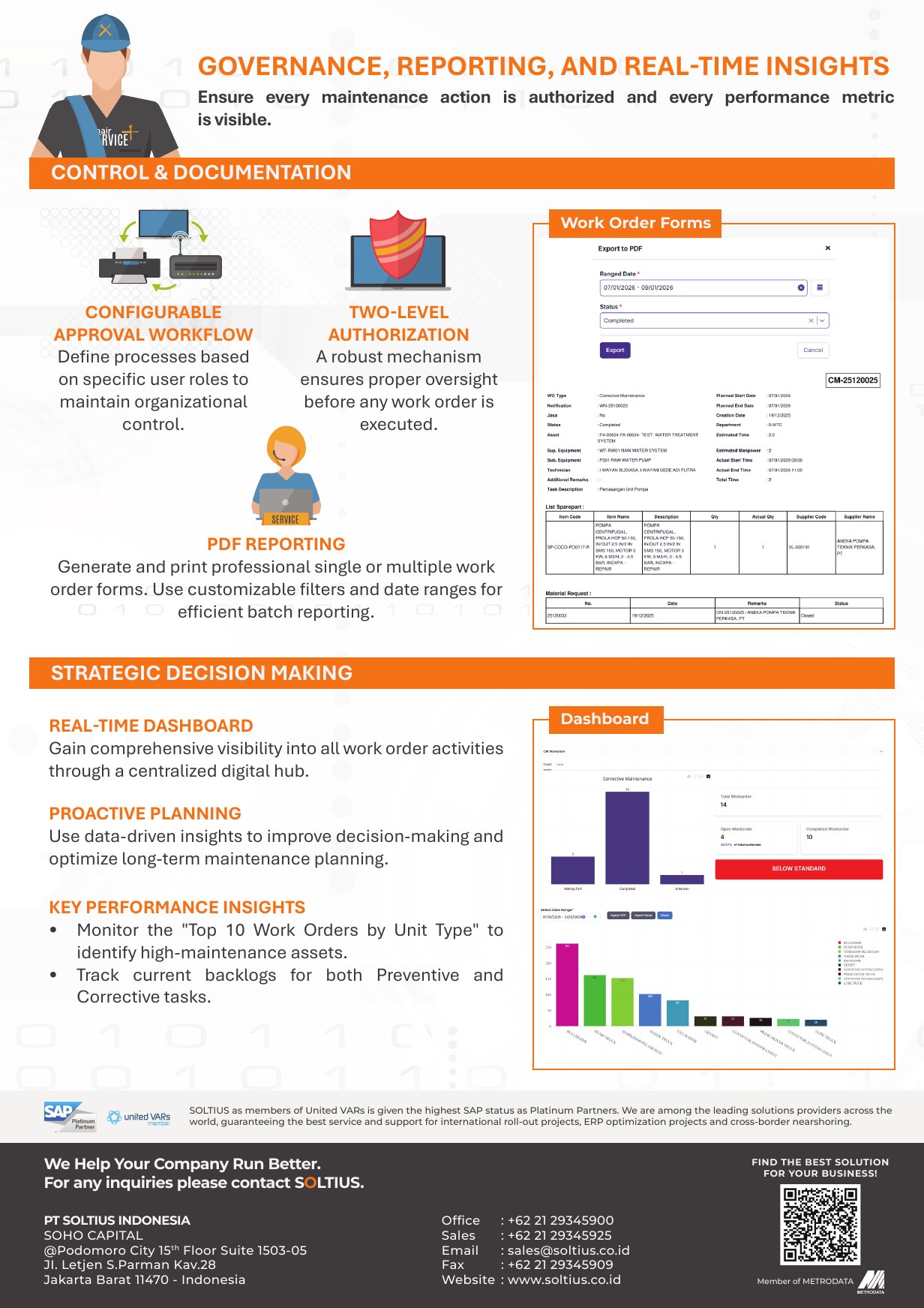 CMMS on Mendix brochure page 2