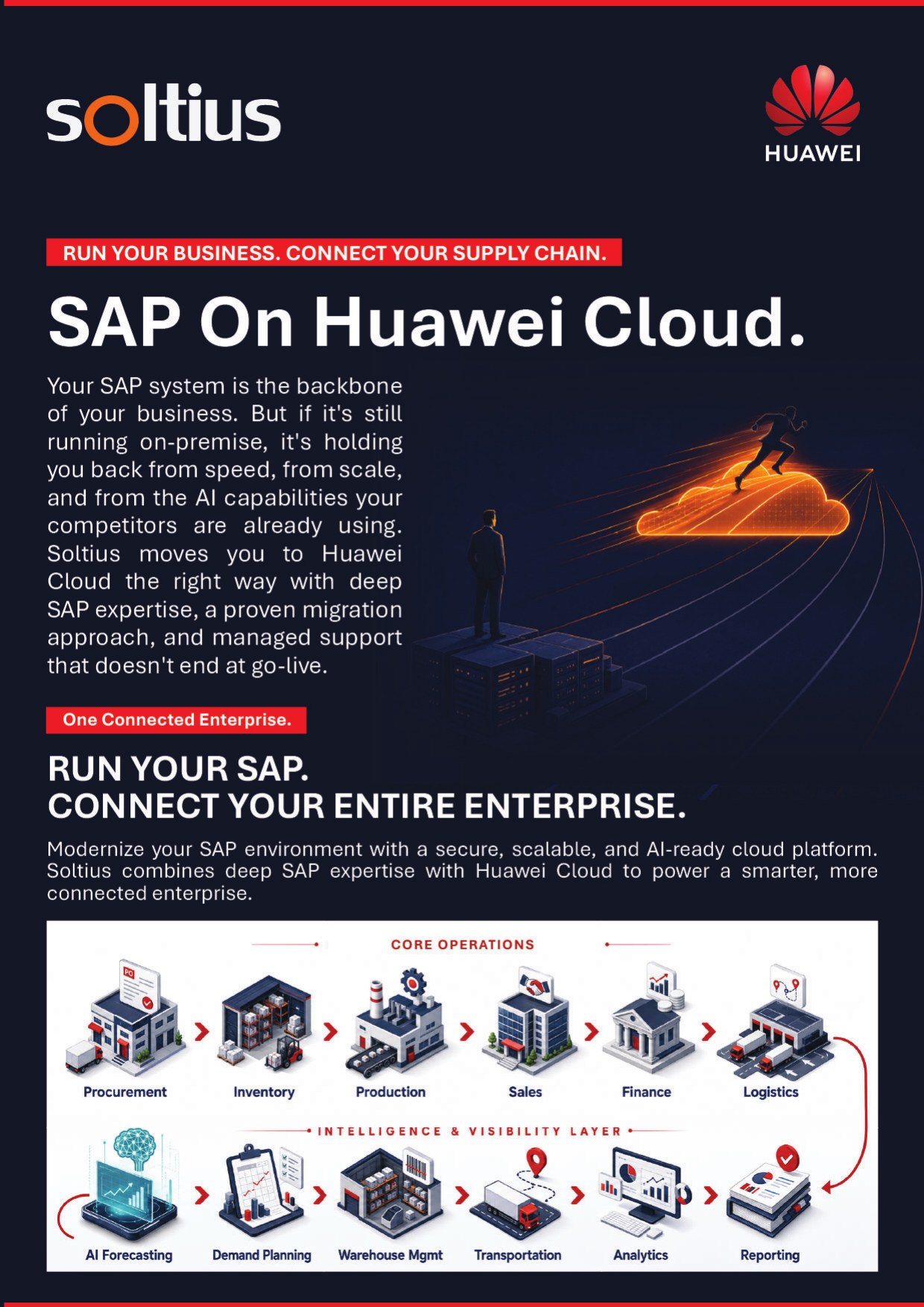 SAP on Huawei Cloud brochure page 1