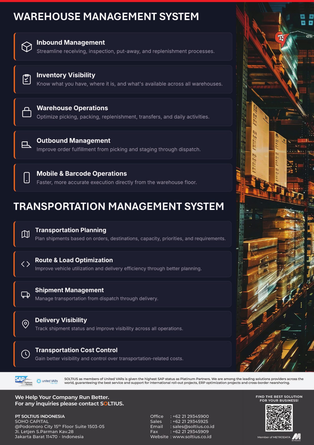 WMS and TMS on Huawei Cloud brochure page 2