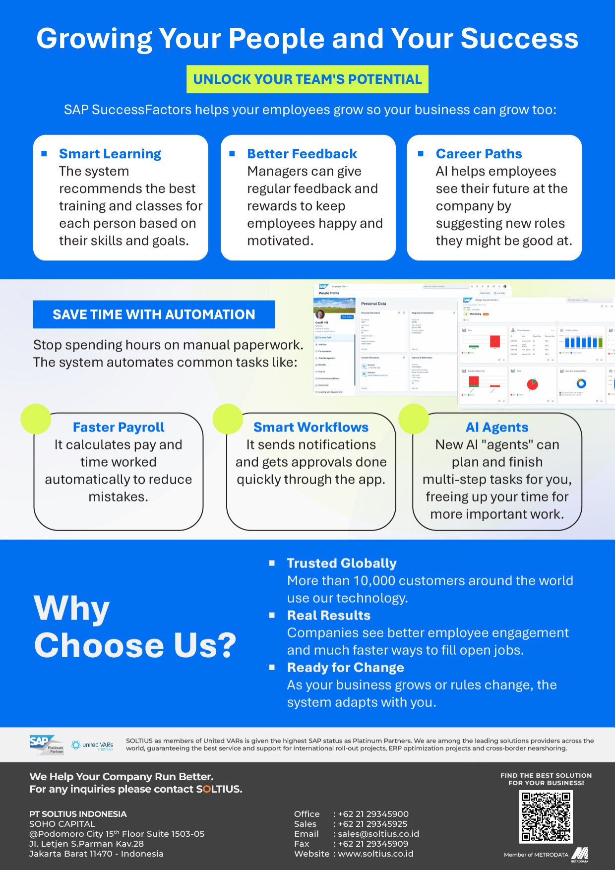 SAP SuccessFactors brochure page 2